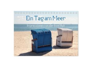 9783383969683 - Ein Tag am Meer - Impressionen von der Insel Sylt (Tischkalender 2025 DIN A5 quer) CALVENDO Monatskalender