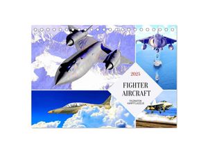 9783383969713 - Fighter aircraft Faszination Kampfflugzeug (Tischkalender 2025 DIN A5 quer) CALVENDO Monatskalender