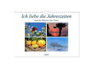 9783383971129 - Ich liebe die Jahreszeiten (Wandkalender 2025 DIN A4 quer) CALVENDO Monatskalender