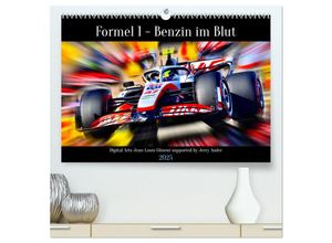 9783383971952 - Formel 1 - Benzin im Blut (hochwertiger Premium Wandkalender 2025 DIN A2 quer) Kunstdruck in Hochglanz