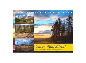 9783383972270 - Unser Wald Stirbt (Tischkalender 2025 DIN A5 quer) CALVENDO Monatskalender