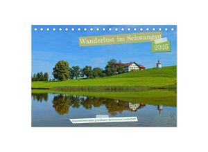 9783383973079 - Wanderlust im Schwangau - Impressionen einer grandiosen bayerischen Landschaft (Tischkalender 2025 DIN A5 quer) CALVENDO Monatskalender