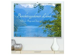 9783383974199 - Berchtesgadener Land - Welt der Berge und Seen (hochwertiger Premium Wandkalender 2025 DIN A2 quer) Kunstdruck in Hochglanz