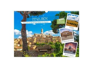 9783383974281 - Italien das Land wo die Zitronen blühen by VogtArt (Wandkalender 2025 DIN A3 quer) CALVENDO Monatskalender