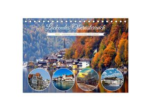 9783383974397 - Lockendes Oberösterreich (Tischkalender 2025 DIN A5 quer) CALVENDO Monatskalender