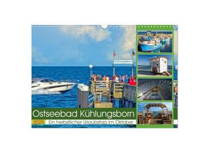 9783383974458 - Ostseebad Kühlungsborn - Ein herbstlicher Urlaubstag im Oktober (Wandkalender 2025 DIN A3 quer) CALVENDO Monatskalender