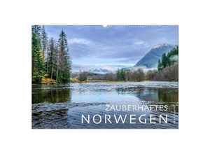 9783383974496 - ZAUBERHAFTES NORWEGEN (Wandkalender 2025 DIN A2 quer) CALVENDO Monatskalender