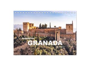 9783383976117 - Andalusien - Granada (Tischkalender 2025 DIN A5 quer) CALVENDO Monatskalender