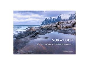 9783383976421 - NORWEGEN - EINE ATEMBERAUBENDE SCHÖNHEIT (Wandkalender 2025 DIN A2 quer) CALVENDO Monatskalender