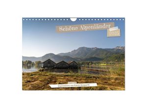 9783383976575 - Schöne Alpenländer (Wandkalender 2025 DIN A4 quer) CALVENDO Monatskalender