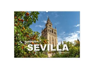 9783383977633 - Andalusien - Sevilla (Wandkalender 2025 DIN A2 quer) CALVENDO Monatskalender