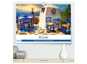 9783383978494 - Kreta - Malerische Insel Griechenlands (hochwertiger Premium Wandkalender 2025 DIN A2 quer) Kunstdruck in Hochglanz