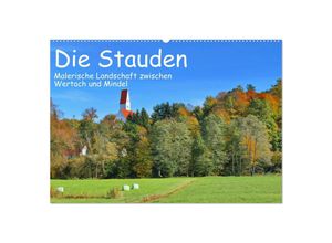 9783383978623 - Die Stauden - Malerische Landschaft zwischen Wertach und Mindel (Wandkalender 2025 DIN A2 quer) CALVENDO Monatskalender