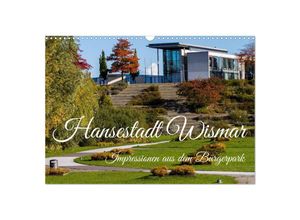 9783383978715 - Impressionen aus dem Bürgerpark der Hansestadt Wismar (Wandkalender 2025 DIN A3 quer) CALVENDO Monatskalender