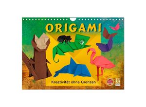 9783383978869 - ORIGAMI - Kreativität ohne Grenzen (Wandkalender 2025 DIN A4 quer) CALVENDO Monatskalender