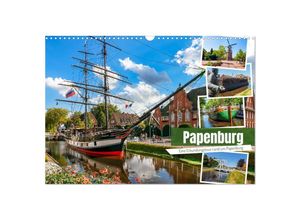 9783383979071 - Rund um Papenburg (Wandkalender 2025 DIN A3 quer) CALVENDO Monatskalender