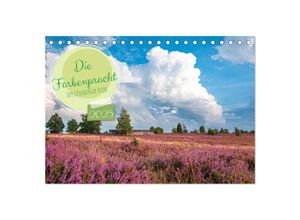 9783383980176 - Die Farbenpracht der Lüneburger Heide (Tischkalender 2025 DIN A5 quer) CALVENDO Monatskalender