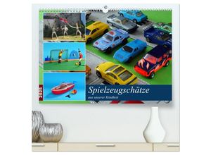 9783383980312 - Spielzeugschätze aus unserer Kindheit (hochwertiger Premium Wandkalender 2025 DIN A2 quer) Kunstdruck in Hochglanz