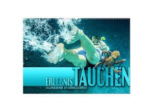 9783383981234 - Erlebnis Tauchen - faszinierende Unterwasserwelt (Wandkalender 2025 DIN A2 quer) CALVENDO Monatskalender