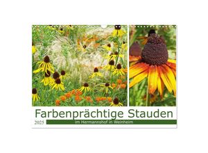 9783383981630 - Farbenprächtige Stauden im Hermannshof in Weinheim (Wandkalender 2025 DIN A3 quer) CALVENDO Monatskalender