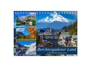 9783383982668 - Berchtesgadener Land im Wechsel der Jahreszeiten (Tischkalender 2025 DIN A5 quer) CALVENDO Monatskalender