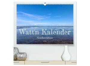 9783383982903 - Wattn Kalender Nordseeküste (hochwertiger Premium Wandkalender 2025 DIN A2 quer) Kunstdruck in Hochglanz