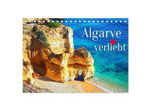 9783383983696 - Algarve verliebt (Tischkalender 2025 DIN A5 quer) CALVENDO Monatskalender