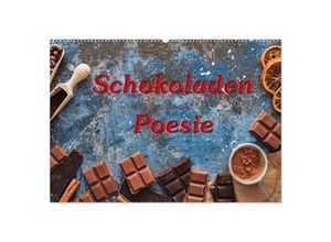9783383984105 - Schokoladen-Poesie (Wandkalender 2025 DIN A2 quer) CALVENDO Monatskalender