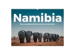 9783383984877 - Namibia - Das wunderschöne Land am Atlantik (Wandkalender 2025 DIN A2 quer) CALVENDO Monatskalender