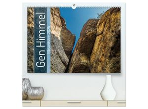 9783383985478 - Gen Himmel - Elbsandstein (hochwertiger Premium Wandkalender 2025 DIN A2 quer) Kunstdruck in Hochglanz