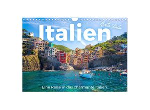 9783383985782 - Italien - Eine Reise in das charmante Italien (Wandkalender 2025 DIN A4 quer) CALVENDO Monatskalender