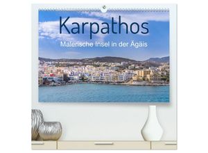 9783383988158 - Karpathos - Malerische Insel in der Ägäis (hochwertiger Premium Wandkalender 2025 DIN A2 quer) Kunstdruck in Hochglanz