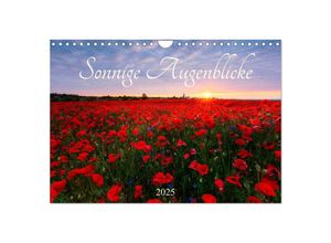 9783383988783 - Sonnige Augenblicke (Wandkalender 2025 DIN A4 quer) CALVENDO Monatskalender