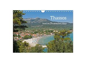 9783383990816 - Thassos - Insel im Thrakischen Meer (Wandkalender 2025 DIN A4 quer) CALVENDO Monatskalender