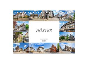 9783383990953 - Höxter Impressionen (Tischkalender 2025 DIN A5 quer) CALVENDO Monatskalender