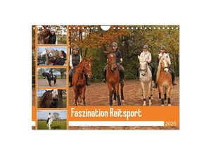 9783383993077 - Faszination Reitsport (Wandkalender 2025 DIN A4 quer) CALVENDO Monatskalender