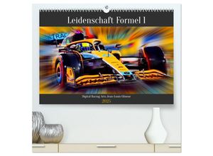 9783383993534 - Leidenschaft Formel 1 (hochwertiger Premium Wandkalender 2025 DIN A2 quer) Kunstdruck in Hochglanz