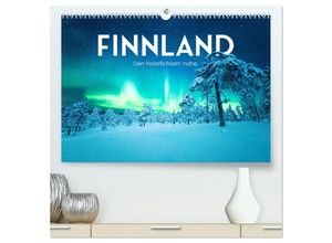 9783383993541 - Finnland - Den Polarlichtern nahe (hochwertiger Premium Wandkalender 2025 DIN A2 quer) Kunstdruck in Hochglanz