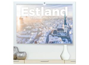 9783383994210 - Estland - Ein unbekanntes Paradies (hochwertiger Premium Wandkalender 2025 DIN A2 quer) Kunstdruck in Hochglanz