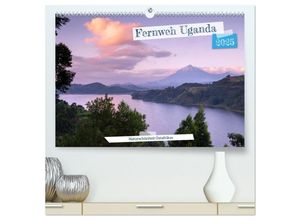 9783383994678 - Fernweh Uganda - Naturschönheit Ostafrikas (hochwertiger Premium Wandkalender 2025 DIN A2 quer) Kunstdruck in Hochglanz