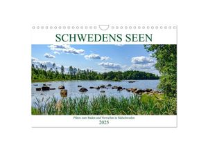 9783383995033 - Schwedens Seen (Wandkalender 2025 DIN A4 quer) CALVENDO Monatskalender