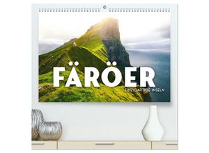 9783383995767 - Färöer - Einzigartige Inseln (hochwertiger Premium Wandkalender 2025 DIN A2 quer) Kunstdruck in Hochglanz