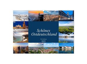 9783383995798 - Schönes Ostdeutschland (Wandkalender 2025 DIN A2 quer) CALVENDO Monatskalender