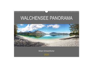 9783383995958 - Walchensee Panorama (Wandkalender 2025 DIN A3 quer) CALVENDO Monatskalender