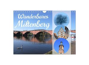 9783383996023 - Wanderbares Miltenberg (Wandkalender 2025 DIN A4 quer) CALVENDO Monatskalender