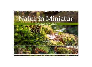 9783383996047 - Natur in Miniatur - Mooswelten (Wandkalender 2025 DIN A3 quer) CALVENDO Monatskalender