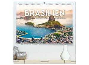 9783383996245 - Brasilien - Karnevale Fußball und Regenwälder (hochwertiger Premium Wandkalender 2025 DIN A2 quer) Kunstdruck in Hochglanz