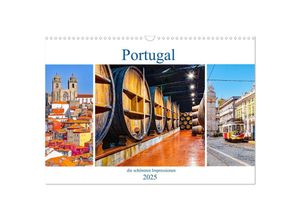9783383996351 - Portugal - die schönsten Impressionen (Wandkalender 2025 DIN A3 quer) CALVENDO Monatskalender