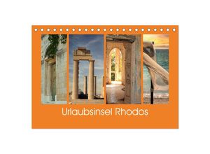 9783383996887 - Urlaubsinsel Rhodos (Tischkalender 2025 DIN A5 quer) CALVENDO Monatskalender