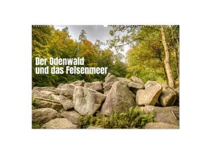 9783383997815 - Der Odenwald und das Felsenmeer (Wandkalender 2025 DIN A2 quer) CALVENDO Monatskalender